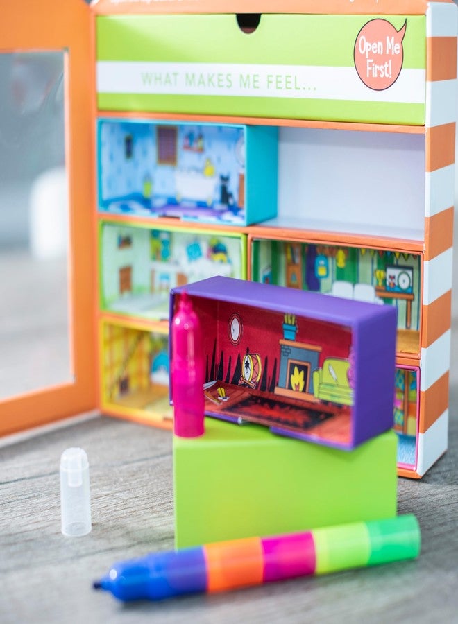 Open The Joy House of Emotions - DIY Emotional Playhouse Kit for Kids Ages 4-12, Social Emotional Learning (SEL) Activities, Creative Crafting for Emotional Intelligence and Mindfulness - Image 5